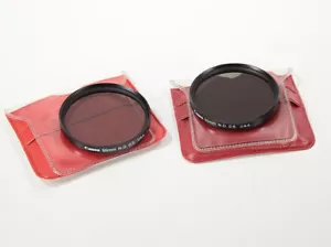 CANON FILTERS, 55MM ND 0.3 AND 0.6, WITH PLASTIC CASES/219277 - Picture 1 of 1