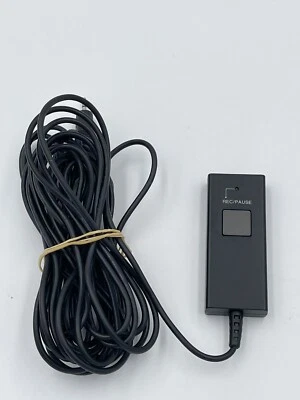 Panasonic (VSQW0001) Long Corded Camcorder Pause Remote Controller - Image 1 of 2