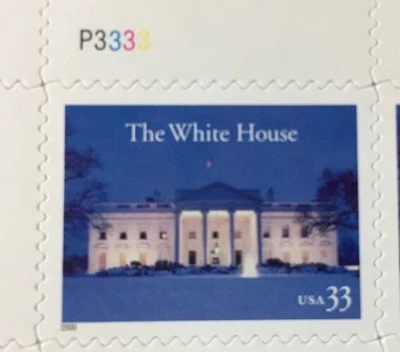 US Postage Stamps  THE WHITE HOUSE 1999 - Image 1 of 4
