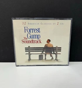Forrest Gump The Soundtrack 2 Cd Set 32 Tracks Booklet & CD - Imagen 1 de 6
