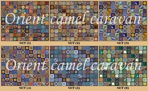 120 pcs talavera and azulejos ceramic tile collection. Wholesale price. - Picture 1 of 7