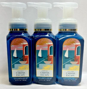 3 Cabana Escape Bath & Body Works Gentle Foaming Hand Soap 8.75 fl oz - Picture 1 of 1