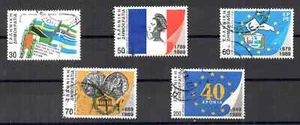JAHRHUNDERTEALTE & EREIGNISSE 1989 GEBRAUCHT FÜR Französische Revolution Ulaf Palme Intira Handschuhe - Bild 1 von 6