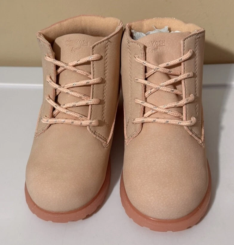 OshKosh B'Gosh Girls Judi Fashion Boot Light Pink Sz 12T NWOB - Image 1 of 4
