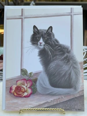 Vtg. Leanin' Tree Greeting Card For The Love Of Art "It Was Perfect ~ Thank You" - Image 1 of 3