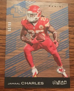 Jamal Charles 2015 PANINI CLEAR VISION WASHINGTON REDSKINS /99 - Picture 1 of 2