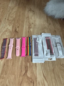 Apple Watch band 42 mm bundle bands different colors and designs. - Picture 1 of 4
