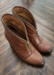 EUC Pikolinos Women’s Ankle Boots Booties With Zip EU Size 39 US 9 Western $220 - Picture 1 of 9