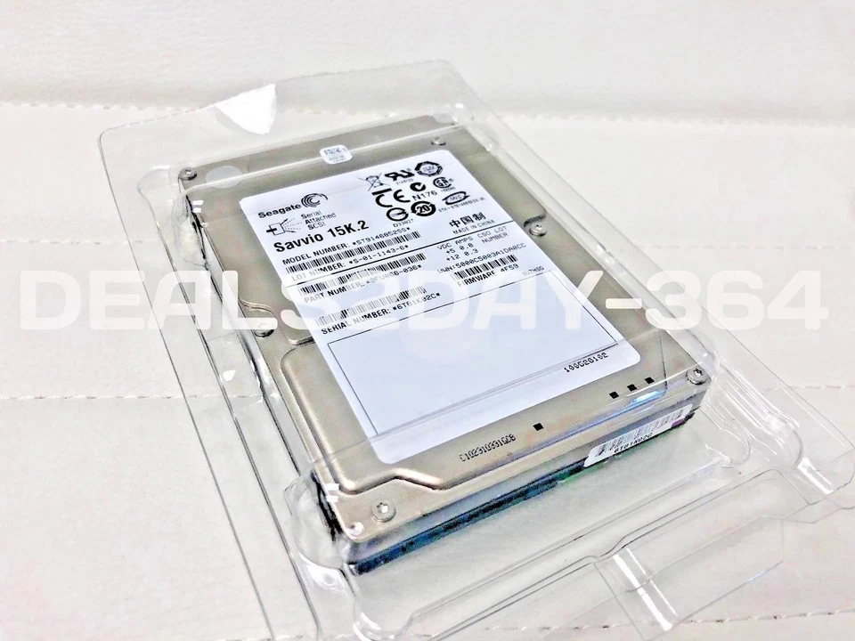 ST9146852SS Seagate 146GB 15K RPM 6Gb/s 16MB 2.5" SAS HDD Hard Drive - Image 1 of 3