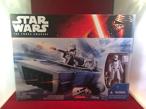 Star Wars VII El Despertar de la Fuerza Primera Orden Snowspeeder con Figura Snowtrooper - Imagen 1 de 3