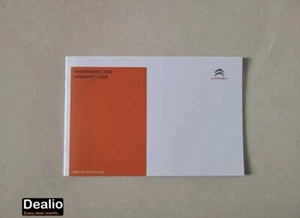 CITROEN SERVICE BOOK STAMPED COVERS ALL MODELS C1 C2 C3 C4 C5 BERLINGO RELAY - Picture 1 of 6