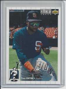 Tony Gwynn 1994 Upper Deck Collector's Choice Silver Signature #122