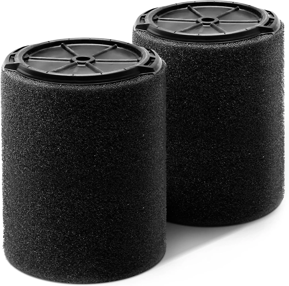 2 PK Ridgid VF7000 Replacement Foam Wet Application Only Filter 5-20 Gal Vacuums