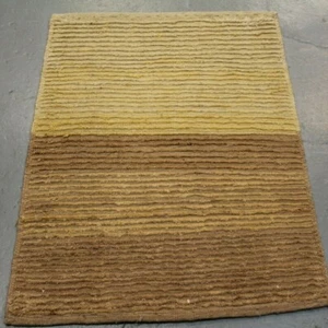 Fine Handmade Parsian Gabbeh stripy Wool Rug 100cm x 80cm - Picture 1 of 11