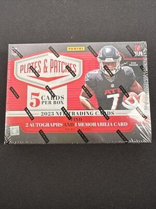 2023 Panini Plates and Patches Football Hobby Box