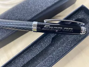Snap-on Tools NEW Carbon Fiber Pocket Pen - Black Ink, Stylus for Phone - Picture 1 of 6
