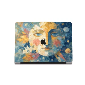 Dreamy Face Cosmos MacBook Case Pro  Air Fantasy Art Hard Shell 2025 M5 M4 Max - Afbeelding 1 van 6
