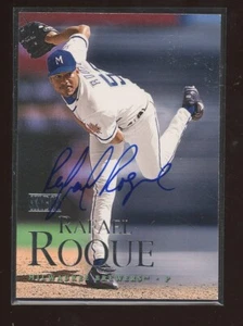 2000 Skybox RAFAEL ROQUE Signed Card autograph auto BREWERS - Picture 1 of 1