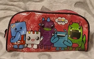 Bolso con cremallera SO SO HAPPYY Monster maquillaje/lápiz/crayola ¡¡súper raro!! NOS - Imagen 1 de 16