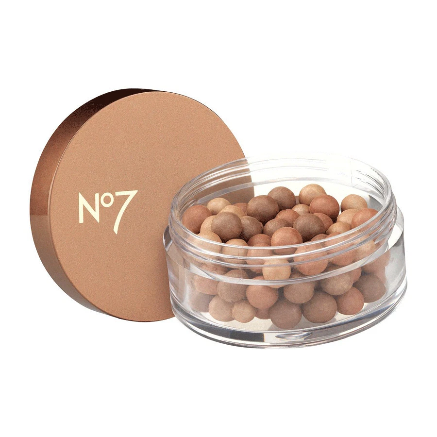 No7 Perfectly Bronzed - Face Bronzing Pearls 20g for Tanned Appearance - Image 1 of 1