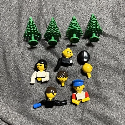 Vintage 1970's LEGO Homemaker Family Maxifigures And Trees - Image 1 of 2
