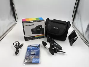 Polaroid-ID969HD 16MP LCD Display 4x Optical Zoom Digital Camcorder Red - Picture 1 of 9