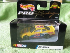 Neu im Karton 1998 Pfadfinder CHARAKTER ZÄHLT! Hot Wheels Pro Racing NASCAR Stock Car #50 - Bild 1 von 6