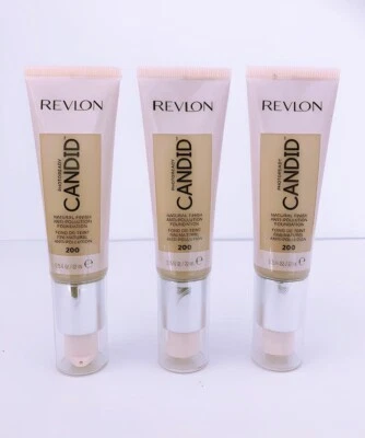 3 x Revlon PhotoReady Candid Foundation 200 NUDE 22ml - image 1 of 3