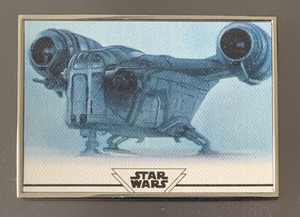 The Razor Crest 2021 Star Wars Stellar Reproduction Sketch Dan Tearle  /100 #95