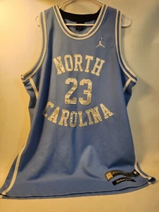 Michael Jordan Nike Air North Carolina Tar Heels Jersey Men L Vintage - Picture 1 of 14
