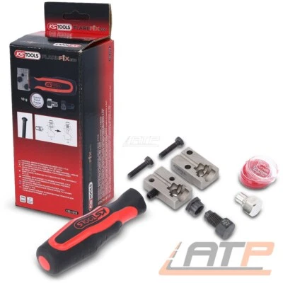 KS TOOLS 4,75 mm Universal-Bremsleitungs-Bördelgerät-Satz, 4-tlg