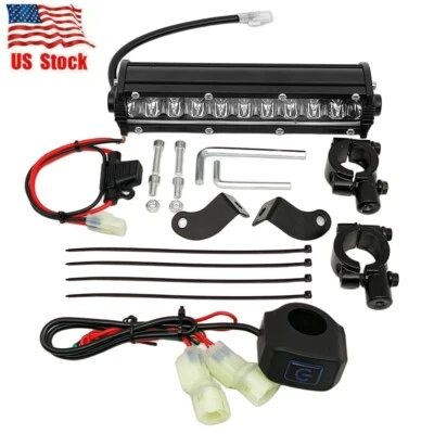 Kit de iluminación de barra de luces LED Plug-N-Play para Yamaha TTR110E 2008-2021 EE. UU. Foto 1 de 4