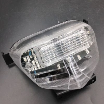透明摩托车 LED 尾灯适用于铃木 GSXR600/750 2001-03 GSXR1000 2001-02 — 第 1/4 张图片