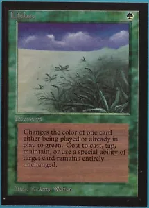 Lifelace Collectors' Edition MINT Green Rare MAGIC CARD (ID# 311091) ABUGames - Picture 1 of 2