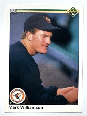 MARK WILLIAMSON Baltimore Orioles 1990 Upper Deck Baseball Card #173 - Image 1 of 3
