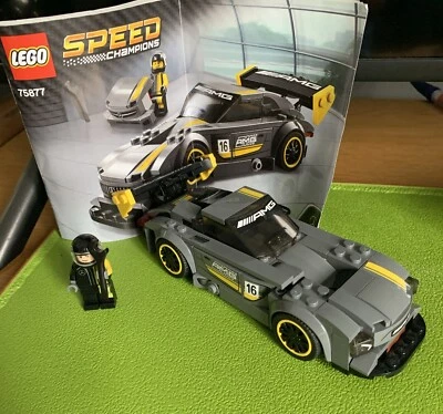 LEGO SPEED CHAMPIONS: Mercedes-AMG GT3 (75877) With Manual - Image 1 of 4