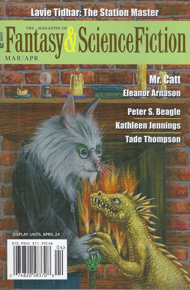 Fantasy & Science Fiction Book March / April 2023 Lavie Tidhar