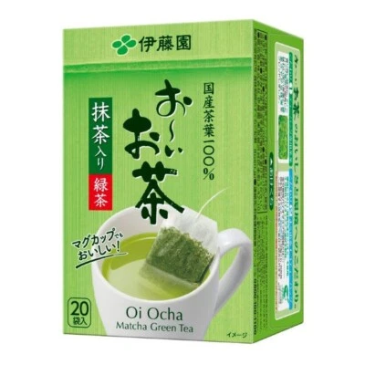 Té verde Oi Ocha ITOEN Global Ambassador Shohei Ohtani (matcha mixto) 20 bolsas Foto 1 de 4