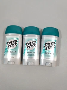 Speed Stick REGULAR Deodorant Antiperspirant 24HR Protection 3oz x 3PK - Picture 1 of 4