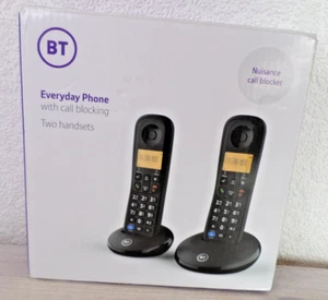 BT Digital Cordless Phone Everyday Twin Call Blocking - Zdjęcie 1 z 4