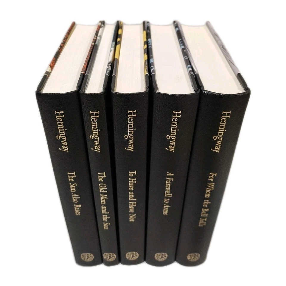 Folio Society - Ernest Hemingway 5 Book Set 2008 Print Unread - Image 1 of 4