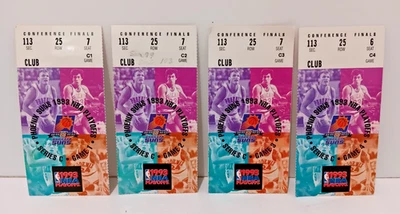 Phoenix Suns vs. Seattle Supersonics 1993 NBA Playoffs Ticket Stubs (4) Series C - Image 1 of 2