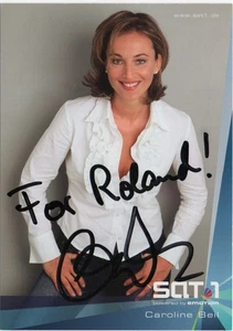 Foto firmada a mano de Caroline Beil - Imagen 1 de 2