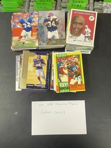 Lot of 250 Thurman Thomas Bills Dolphins Football Cards - Picture 1 of 4