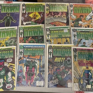GREEN LANTERN EMERALD DAWN 1 2 3 4 5 6 DC COMICS 1989 LOT I & II KOMPLETTE SERIE - Bild 1 von 7