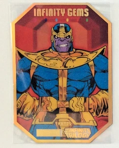 2024 Marvel Allegiance Infinity Trilogy INFINITY GEMS Time Insert # IG-1 Thanos - Picture 1 of 2