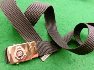 Canadian military Royal Canadian Logistics Service RCLS belt buckle / belt 44" - Picture 1 of 4