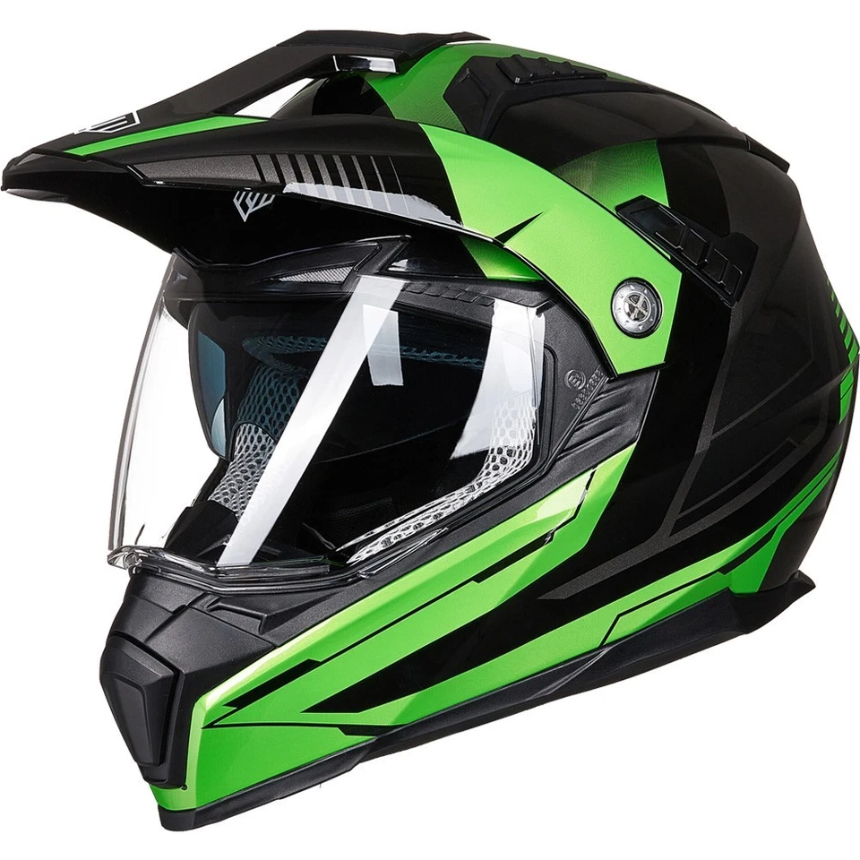 ILM Seller Refurbished Dual Sport Motocross Off Road Motorcycle Helmet DOT 606V Foto 1 de 4