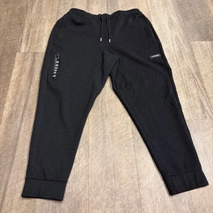 Pantalones de chándal Legends Hawthorne Tech con cordón negro brezo XL LGDB031 para hombre - Imagen 1 de 11