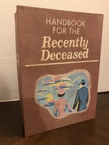 2024 Beetlejuice Regal Handbook for the Deceased Metal Palomitas Cubo GRANDE NUEVO - Imagen 1 de 3